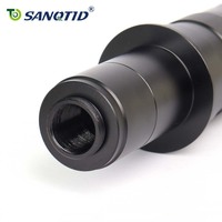 SANQTID 14MP C-Mount Trinokularmikroskop Digitalmikroskop für Handy-Reparatur mit Messsoftware