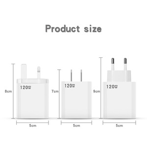 ที่ชาร์จโทรศัพท์มือถือแบบเร็วพิเศษ120W/65W ปลั๊กแบบ US EU UK ที่ชาร์จติดผนังสำหรับ <span class=keywords><strong>Xiaomi</strong></span> 11T PRO - Product Image 2