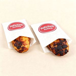 Customized Cookie Bag Packaging <b>Biodegradable</b> and Reusable Food Wraps Custom Oil-Proof Kraft <b>Paper</b> Food Bags Moq - Product Image 1