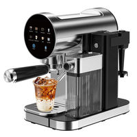 Cafetera Espresso Anbolife de 20 Bares con Tanque de Leche, Control Táctil IMD, Preparación en Frío y Caliente, Carcasa Completamente Metálica, OEM
