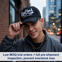 Casquette de baseball OEM ODM avec logo personnalisé, broderie 3D motif New York, style streetwear, faible MOQ, échantillon rapide