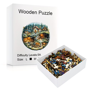 Jouets en bois personnalisés : Gamme de produits uniques et attrayants avec impression laser UV pour les puzzles en bois pour enfants - Product Image 2