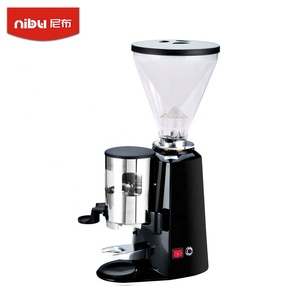 เครื่องบดกาแฟไฟฟ้าแบบแบน NIBU Factory สำหรับร้านกาแฟ เครื่องบดกาแฟอัตโนมัติสำหรับเอสเพรสโซ - Product Image 1