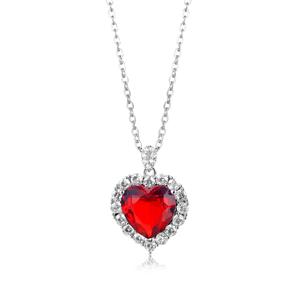 Collar de Clavícula Unisex de Moda con Colgante de Corazón de Aleación y Estrella de Mar, Piedra Natural, Marca OEM, Hecho en China, Regalo - Product Image 3