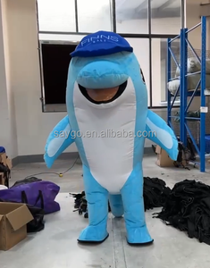 <span class=keywords><strong>Disfraz</strong></span> Inflable de Delfín, <span class=keywords><strong>Animal</strong></span> <span class=keywords><strong>Marino</strong></span> para Adultos, Marca Saygo, Tema de Carnaval/Mardi Gras - Product Image 4