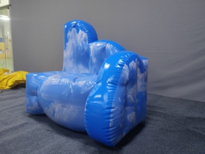 Nhiệm vụ nặng nề Vinyl Trọng lượng nhẹ quá khổ không thấm nước ưa thích Blow-up Mô hình bơm hơi với đám mây mô hình bóng loại - Product Image 2