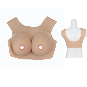 Prótesis de Senos de Silicona con Cuello Redondo, Formas de Senos Falsos con Pechos Grandes para Cosplayer, Crossdresser, Drag Queen - Product Image 4