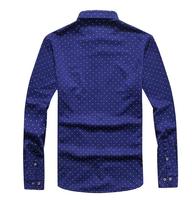 Kemeja Katun Pria, Baju Katun Berkancing Lengan Panjang Tebal Seluruh Bagian