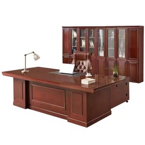 Gỗ văn phòng bàn ghế kết hợp ông chủ chủ tịch Bàn giám đốc điều hành giám sát bàn - Product Image 4