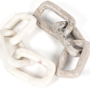 Cadena de Eslabones de Mármol de Buena Calidad para Colgar en la Pared, Diseño Moderno, Decoración Ecológica para el Hogar en Diwali, para Sala de Estar - Product Image 1