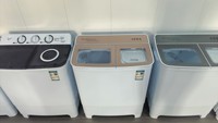 Lave-linge semi-automatique à double cuve, directement de l'usine, avec fonction séchage, personnalisation du logo pour les distributeurs mondiaux
