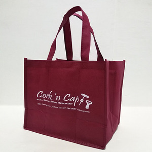 Tamaños y logotipos <span class=keywords><strong>de</strong></span> colores personalizables promocionales para varios <span class=keywords><strong>tipos</strong></span> <span class=keywords><strong>de</strong></span> <span class=keywords><strong>bolsas</strong></span> grandes <span class=keywords><strong>de</strong></span> comestibles no tejidas reutilizables - Product Image 3