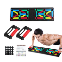 Sistema de Gimnasio Portátil Multifuncional para Ejercicios Musculares, 9 en 1, Tabla de Flexiones, Venta al Por Mayor