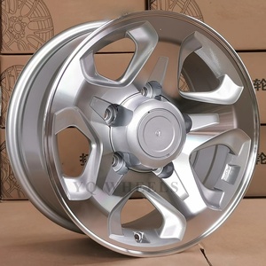 Fabrieksgroothandel autovelgen vijf spaaks <span class=keywords><strong>16</strong></span> inch 5 gaten 5x150 lichtmetalen velgen personenauto velgen voor Toyota concave autovelgen - Product Image 3