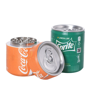 New Arrival Fashion Design <b>Herb</b> <b>Grinder</b> 60*75mm 3 Layers Custom Logo Zinc Alloy <b>Herb</b> <b>Grinder</b> For Smoking Accessories - Product Image 3