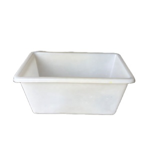 Rechthoek Poly Feed Opslag Tub Food Grade Milieuvriendelijk Recyclebaar Plastic Voor Visvlees Gevogelte Verse Georganiseerde Opslag - Product Image 2