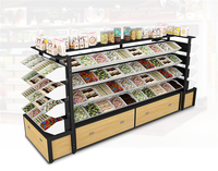 Dernier produit Présentoir de magasin Étagères de supermarché pour légumes et fruits Rack de supermarché de Chine