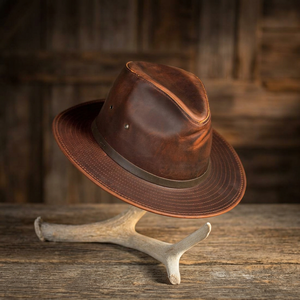 Marine Ship Captain <b>Pirate</b> <b>Hat</b> Pure Leather 100% Genuine Lightweight Fashion Custom Sizes Available Beach Travel Casual Adults - Product Image 1
