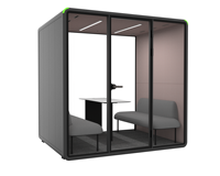 Cabine de chant insonorisée modulaire, studio musical acoustique intérieur, cabine de travail, cabine de réunion extérieure