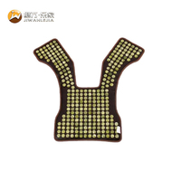 Gilet de massage thermique chauffant en pierre de jade et tourmaline Jiwan Lejia, personnalisé pour centres de récupération (vente en gros)