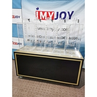 Lucky Online Lotto Draw Machine Air Jet Soufflant Ernie Ping Pong Ball Grande Cage de dessin en ligne de loterie pour Bingo