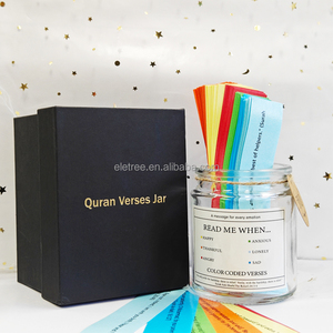 Vaso del <span class=keywords><strong>Corano</strong></span> con 99 Versetti <span class=keywords><strong>in</strong></span> <span class=keywords><strong>Arabo</strong></span> e Inglese, Affermazioni Coraniche, Regalo Islamico per il Ramadan, Decorazione per la Casa - Product Image 3
