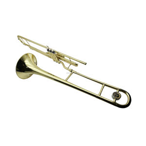 SEASOUND OEM <span class=keywords><strong>Trombón</strong></span> Dorado JYTB511 de 3 <span class=keywords><strong>Pistones</strong></span> Recién Llegado Instrumento Musical con Tono Si Bemol - Product Image 1