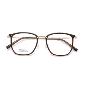 กรอบแว่นตา Danyang รุ่น M6239 ทรงสี่เหลี่ยม ขอบเต็ม ไทเทเนียม IP น้ำหนักเบา เลนส์เรซิ่น สำหรับทุกเพศ - Product Image 3