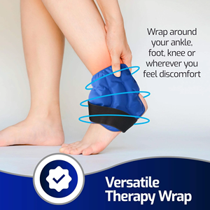 Compresas de Gel Reutilizables Frías/Calientes para Aliviar el Dolor Muscular y las Moretones - Uso en Tobillos y Pies, Aptas para Microondas, a Prueba de Fugas, Duraderas - Product Image 5