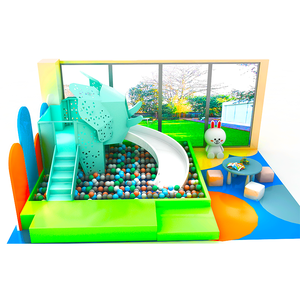 Amusement Park Rides Kids Plastic Soft Play Equipment Ball Pit with <b>Slide</b> Tunnel Play House <b>Indoor</b>/Outdoor Playground - Product Image 6