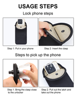 Sac Faraday, étui de protection contre les signaux RFID, néoprène imperméable, pochette bloquant les signaux pour téléphone portable