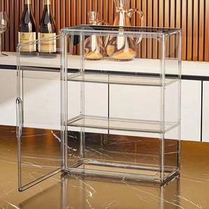 Vitrine en acrylique en gros pour objets de collection, organisateurs de rangement pour jouets, conteneur en plastique sur pied - Product Image 4