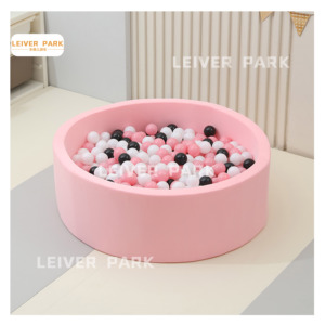 Magasins d'usine Toddler Ball Pit Indoor Foam Ball Pit Soft Play Kids Plastic Memory Ball Pool Pit for Home Nursery - Product Image 3
