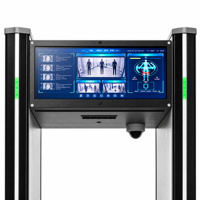 Portique détecteur de métaux à 8 zones pour aéroports et écoles, scanner de sécurité TN-SG-B200II