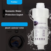 Machine à laver entrée avant purificateur d'eau robinet PP coton filtre de douche