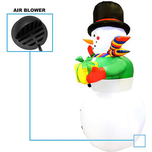 Không thấm nước 7ft giáng sinh Inflatable LED Light up Snowman Hot Bán cho Trang chủ kỳ nghỉ trang trí - Product Image 3