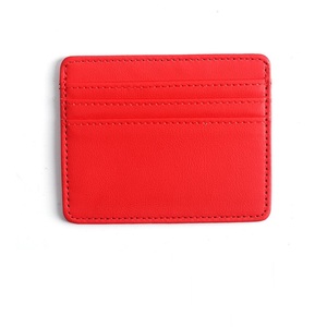 Tarjetero VIP personalizado con logotipo para mujer, tarjetero de regalo de PU clásico de lujo al por mayor, tarjetero ultrafino para tarjetas de crédito para mujer. - Product Image 4