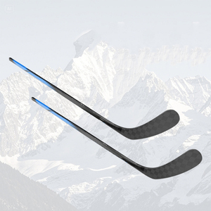 Bâton de hockey sur glace de haute qualité pour joueur professionnel en salle, personnalisé en tissu <span class=keywords><strong>carbone</strong></span>, pour jeunes - Product Image 3