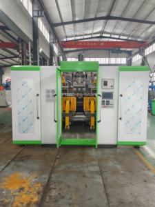 Machine automatique de moulage par extrusion-soufflage d'huile pour moteur PC PP PE 1L <span class=keywords><strong>3L</strong></span> Double stations de détergent de lessive bouteille - Product Image 4