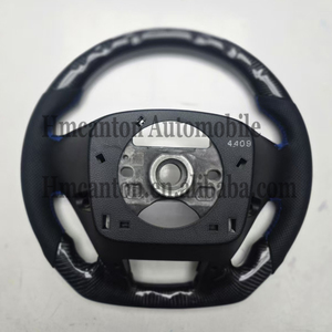 Volant en cuir perforé en fibre de carbone de qualité supérieure, adapté aux Honda Odyssey et Accord - Product Image 3
