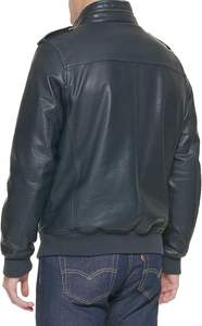 แจ็กเก็ตหนังแท้สำหรับผู้ชายเสื้อแจ็กเก็ตหนังแท้สำหรับผู้ชาย2025ใหม่ออกแบบโลโก้ได้ตามต้องการ - Product Image 2
