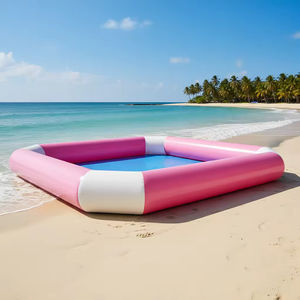 Personnalisation en gros de fosses à <span class=keywords><strong>sable</strong></span> gonflables en PVC durables, piscines commerciales portables pour enfants et services de location - Product Image 2