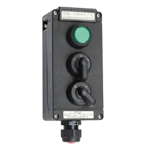 All plastic small atex switches IP65 66 outdoor waterproof WF2 explosion-proof button box