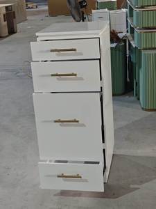 Factory Custom Hair Salon Storage Cabinet with Drawers Barber Shop <b>Tool</b> Station for Hairdresser - Product Image 3