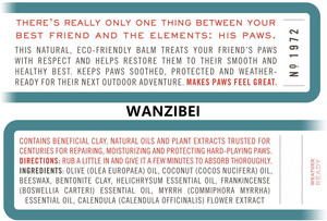 Private Label Eco-Friendly Stocked Paw Balm Wax Proteção 100% Natural Orgânico Dog Paw Cuidados ISO9001 Certified 1oz/2oz -wanzibei - Product Image 6