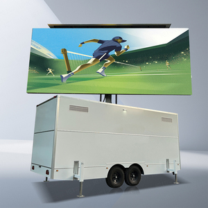Remolque LED móvil cerrado de 21 metros cuadrados de Venta caliente 2024 para transmisión en vivo del juego de fútbol - Product Image 3