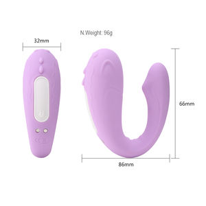 Aite mainan seks isi ulang jarak jauh nirkabel <span class=keywords><strong>Vibrator</strong></span> pasangan getar dapat dipakai - Product Image 6