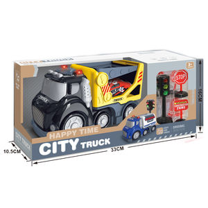 Camión de Transporte 2026 para Niños, Vehículo de Fricción Eléctrico de Plástico, Coche de Fricción Deslizante de <span class=keywords><strong>Dibujos</strong></span> <span class=keywords><strong>Animados</strong></span> con Sonido y Luz para Niños - Product Image 5