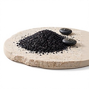 Granulés de charbon actif de coque de noix de coco Krclean pour l'élimination des COV d'émissions industrielles, sac de 100 kg, adsorbant de qualité industrielle à haute dureté - Product Image 1