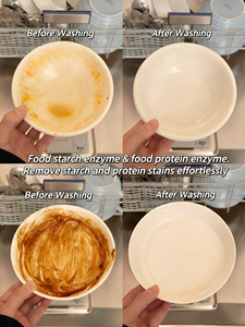 Eco-Friendly Disposable Gel Deep-Cleaning Dishwasher <strong>Detergent</strong> with Active Oxygen Enzyme Formula for Streak-Free <strong>Dishes</strong> - Product Image 3